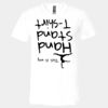 3005 - BELLA +CANVAS Unisex Jersey Short-Sleeve V-Neck T-Shirt Thumbnail