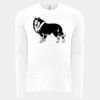 6411 - Next Level Unisex Sueded Long-Sleeve Crew Thumbnail