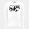 6411 - Next Level Unisex Sueded Long-Sleeve Crew Thumbnail