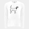 6411 - Next Level Unisex Sueded Long-Sleeve Crew Thumbnail