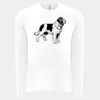 6411 - Next Level Unisex Sueded Long-Sleeve Crew Thumbnail