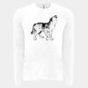 6411 - Next Level Unisex Sueded Long-Sleeve Crew Thumbnail