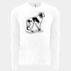 6411 - Next Level Unisex Sueded Long-Sleeve Crew Thumbnail
