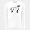 6411 - Next Level Unisex Sueded Long-Sleeve Crew Thumbnail