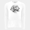 6411 - Next Level Unisex Sueded Long-Sleeve Crew Thumbnail