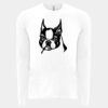 6411 - Next Level Unisex Sueded Long-Sleeve Crew Thumbnail