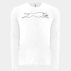 6411 - Next Level Unisex Sueded Long-Sleeve Crew Thumbnail