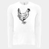 6411 - Next Level Unisex Sueded Long-Sleeve Crew Thumbnail