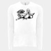 6411 - Next Level Unisex Sueded Long-Sleeve Crew Thumbnail
