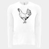 6411 - Next Level Unisex Sueded Long-Sleeve Crew Thumbnail
