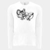 6411 - Next Level Unisex Sueded Long-Sleeve Crew Thumbnail