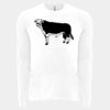 6411 - Next Level Unisex Sueded Long-Sleeve Crew Thumbnail