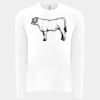 6411 - Next Level Unisex Sueded Long-Sleeve Crew Thumbnail