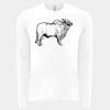 6411 - Next Level Unisex Sueded Long-Sleeve Crew Thumbnail