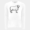 6411 - Next Level Unisex Sueded Long-Sleeve Crew Thumbnail