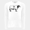 6411 - Next Level Unisex Sueded Long-Sleeve Crew Thumbnail