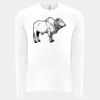 6411 - Next Level Unisex Sueded Long-Sleeve Crew Thumbnail