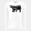 6411 - Next Level Unisex Sueded Long-Sleeve Crew Thumbnail