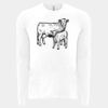 6411 - Next Level Unisex Sueded Long-Sleeve Crew Thumbnail