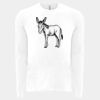6411 - Next Level Unisex Sueded Long-Sleeve Crew Thumbnail
