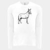 6411 - Next Level Unisex Sueded Long-Sleeve Crew Thumbnail