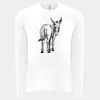 6411 - Next Level Unisex Sueded Long-Sleeve Crew Thumbnail