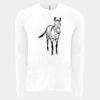 6411 - Next Level Unisex Sueded Long-Sleeve Crew Thumbnail