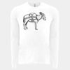 6411 - Next Level Unisex Sueded Long-Sleeve Crew Thumbnail