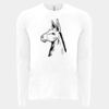 6411 - Next Level Unisex Sueded Long-Sleeve Crew Thumbnail