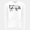 6411 - Next Level Unisex Sueded Long-Sleeve Crew Thumbnail