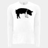 6411 - Next Level Unisex Sueded Long-Sleeve Crew Thumbnail