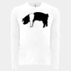 6411 - Next Level Unisex Sueded Long-Sleeve Crew Thumbnail