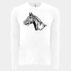 6411 - Next Level Unisex Sueded Long-Sleeve Crew Thumbnail