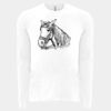 6411 - Next Level Unisex Sueded Long-Sleeve Crew Thumbnail
