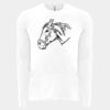 6411 - Next Level Unisex Sueded Long-Sleeve Crew Thumbnail