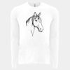 6411 - Next Level Unisex Sueded Long-Sleeve Crew Thumbnail
