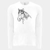 6411 - Next Level Unisex Sueded Long-Sleeve Crew Thumbnail