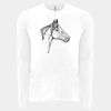 6411 - Next Level Unisex Sueded Long-Sleeve Crew Thumbnail