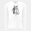 6411 - Next Level Unisex Sueded Long-Sleeve Crew Thumbnail