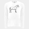 6411 - Next Level Unisex Sueded Long-Sleeve Crew Thumbnail