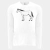 6411 - Next Level Unisex Sueded Long-Sleeve Crew Thumbnail
