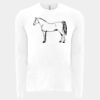 6411 - Next Level Unisex Sueded Long-Sleeve Crew Thumbnail