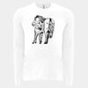 6411 - Next Level Unisex Sueded Long-Sleeve Crew Thumbnail