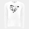 6411 - Next Level Unisex Sueded Long-Sleeve Crew Thumbnail