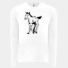 6411 - Next Level Unisex Sueded Long-Sleeve Crew Thumbnail