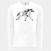 6411 - Next Level Unisex Sueded Long-Sleeve Crew Thumbnail