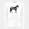 6411 - Next Level Unisex Sueded Long-Sleeve Crew Thumbnail