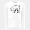 6411 - Next Level Unisex Sueded Long-Sleeve Crew Thumbnail