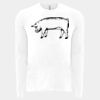 6411 - Next Level Unisex Sueded Long-Sleeve Crew Thumbnail
