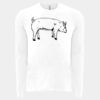 6411 - Next Level Unisex Sueded Long-Sleeve Crew Thumbnail